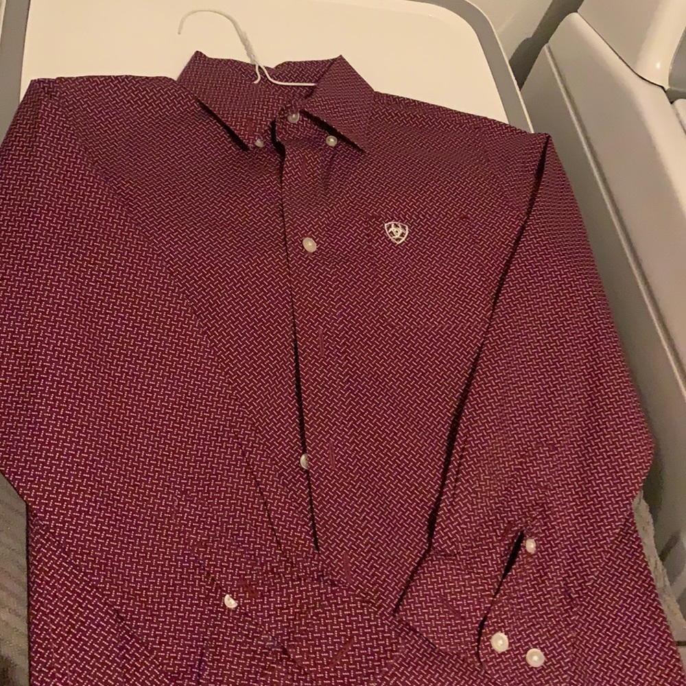 Boys Ariat button down